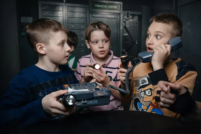 Квест «Ограбление банка. Kids»