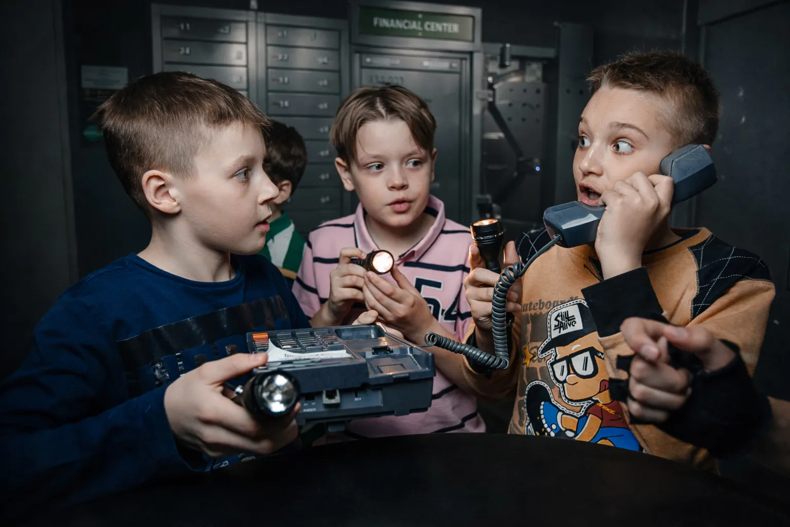 Квест «Ограбление банка. Kids»